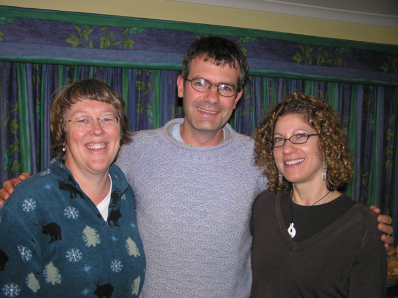 Lynda Delph, John Pannell and Tia-Lynn Ashman